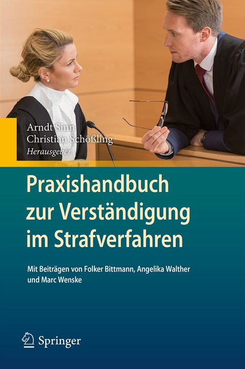 Produktbild: Praxishandbuch zur Verst&auml;ndigung im Strafverfahren