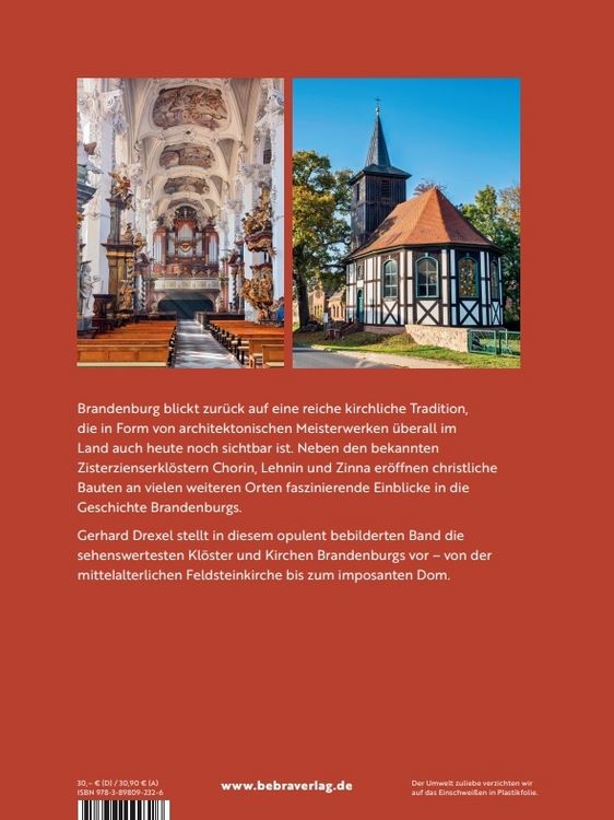 Produktbild: Die sch&ouml;nsten Kirchen und Kl&ouml;ster in Brandenburg