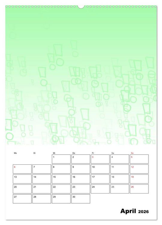 Produktbild: ERINNERUNGEN Zum Selberbasteln (hochwertiger Premium Wandkalender 2026 DIN A2 hoch), Kunstdruck in Hochglanz