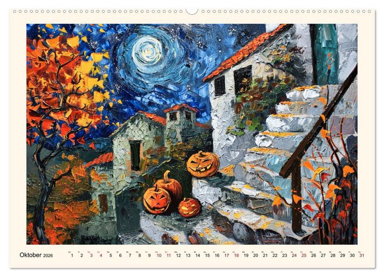 Produktbild: Vincents Jahr (Wandkalender 2026 DIN A2 quer), CALVENDO Monatskalender