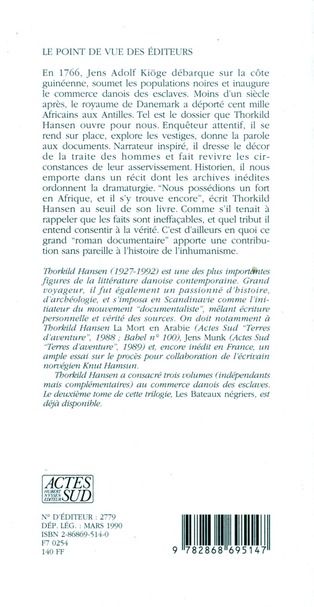 Produktbild: La c&ocirc;te des esclaves