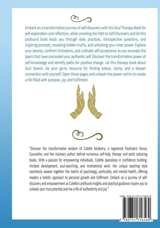 Produktbild: Therapy book about Soul Search. Who needs a Therapist?