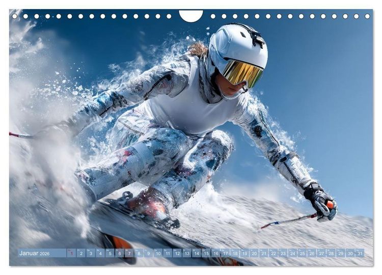 Produktbild: Gro&szlig;e Momente des Sports (Wandkalender 2026 DIN A4 quer), CALVENDO Monatskalender