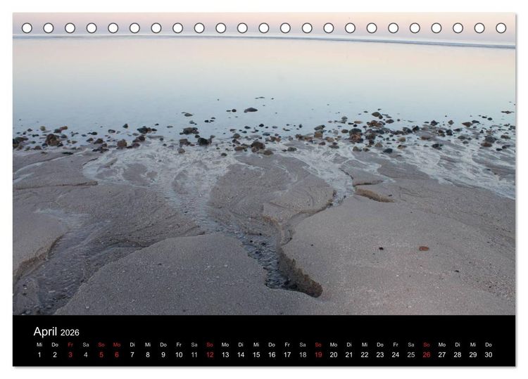 Produktbild: Sylt 2026 (Tischkalender 2026 DIN A5 quer), CALVENDO Monatskalender