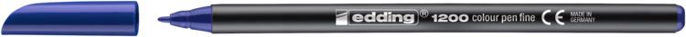 Produktbild: EDDING&reg; Fasermaler 1200, blau