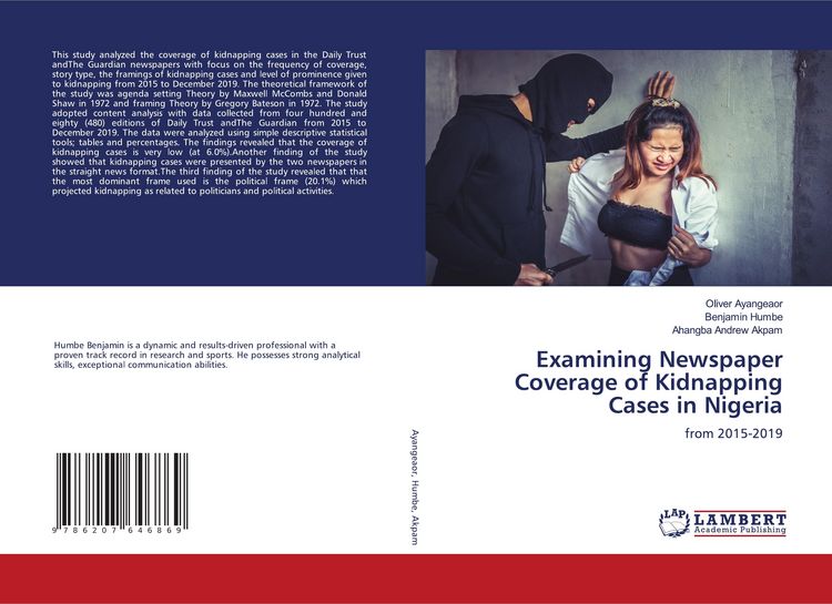 Produktbild: Examining Newspaper Coverage of Kidnapping Cases in Nigeria
