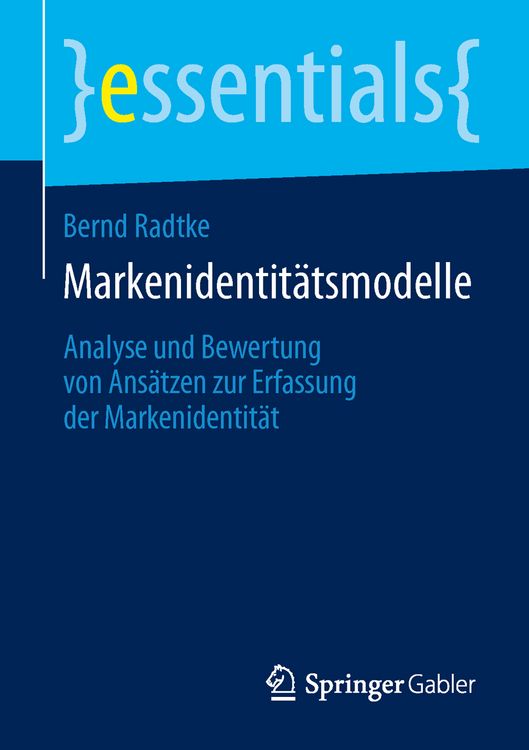 Produktbild: Markenidentit&auml;tsmodelle