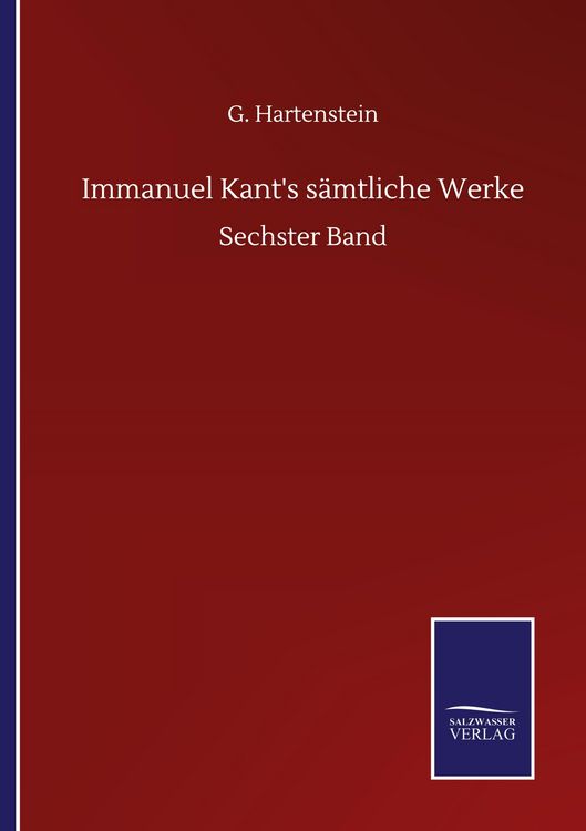Produktbild: Immanuel Kant's s&auml;mtliche Werke