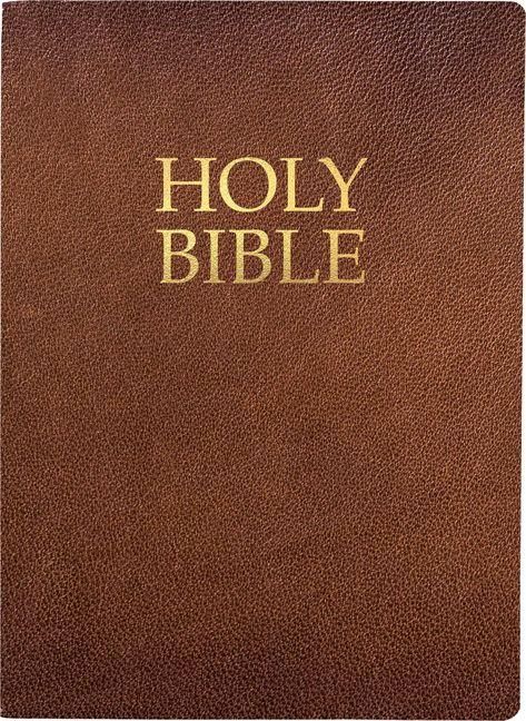 Produktbild: Kjver Holy Bible, Large Print, Acorn Bonded Leather, Thumb Index