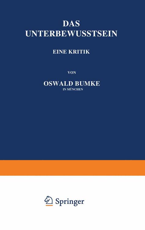 Produktbild: Das Unterbewusstsein
