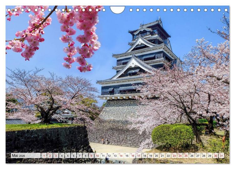Produktbild: Exotische Bilderreise durch Japan (Wandkalender 2026 DIN A4 quer), CALVENDO Monatskalender
