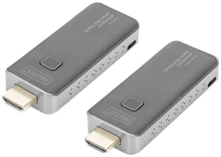 Produktbild: Digitus DS-55318 HDMI-Funk&uuml;bertragung (Set) 50m 5GHz 1920 x 1080 Pixel