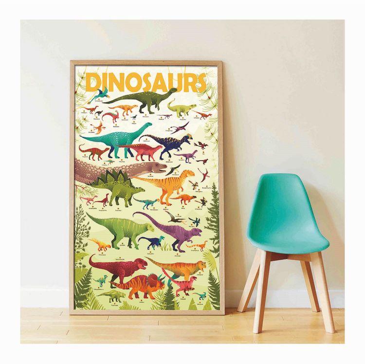 Produktbild: POPPIK - Lernposter & Sticker Dinosaurier
