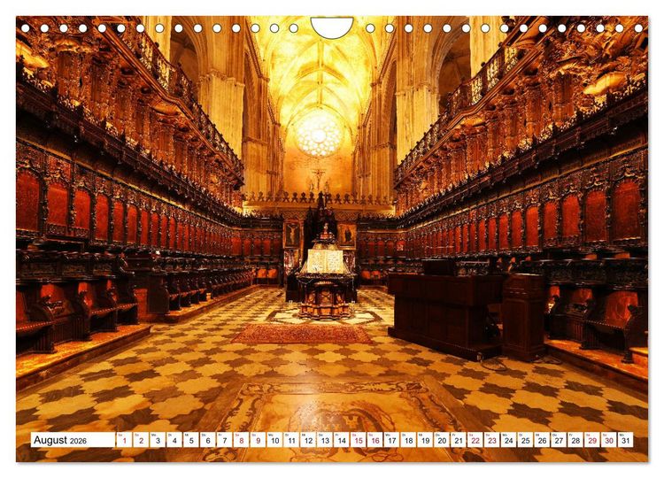 Produktbild: Santa Mar&iacute;a de la Sede (Wandkalender 2026 DIN A4 quer), CALVENDO Monatskalender
