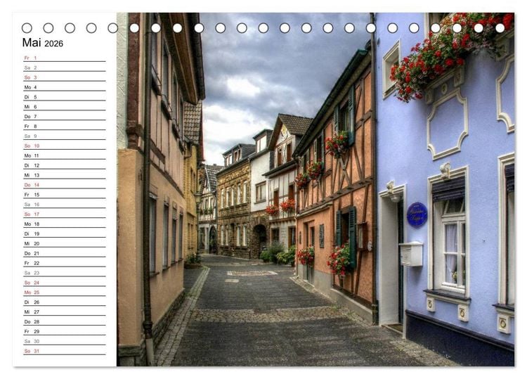 Produktbild: Die sch&ouml;nsten Orte der Eifel (Tischkalender 2026 DIN A5 quer), CALVENDO Monatskalender