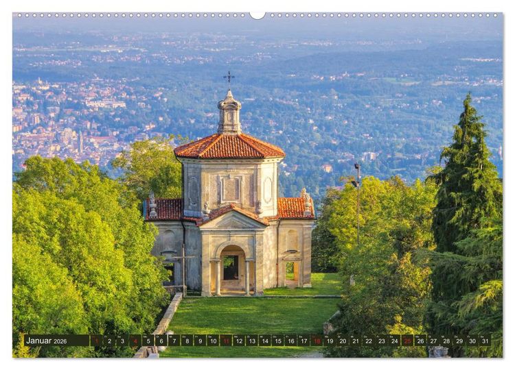 Produktbild: Lago di Varese - Eine der sch&ouml;nsten Seenlandschaften Italiens (Wandkalender 2026 DIN A2 quer), CALVENDO Monatskalender