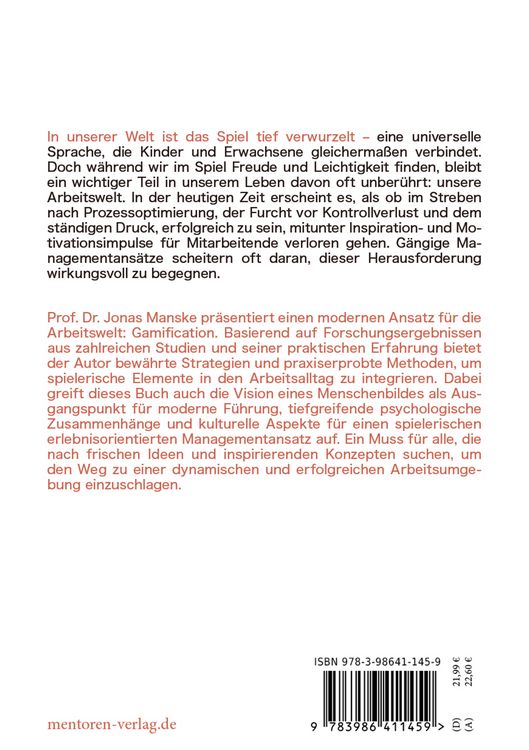Produktbild: Die Kunst des Spiels