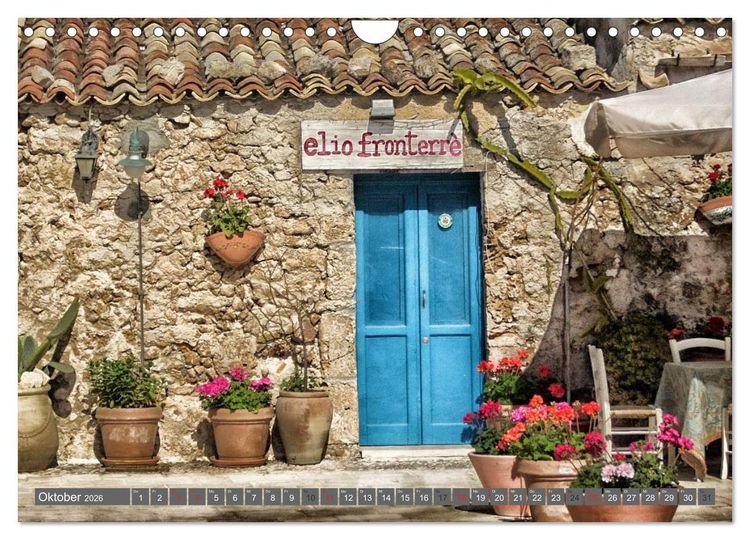 Produktbild: Italien &bull; Impressionen (Wandkalender 2026 DIN A4 quer), CALVENDO Monatskalender