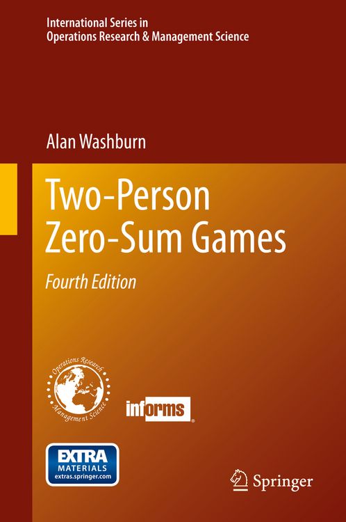 Produktbild: Two-Person Zero-Sum Games