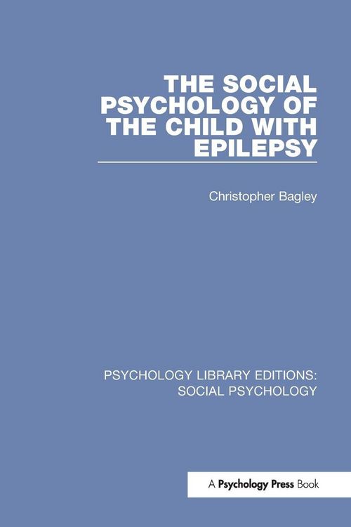Produktbild: The Social Psychology of the Child with Epilepsy