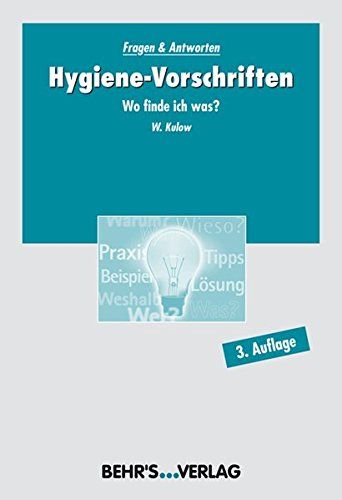 Produktbild: Hygiene-Vorschriften