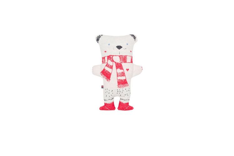 Produktbild: gef&uuml;lltes Kissen "Winterb&auml;r"