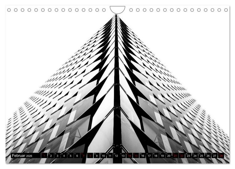 Produktbild: Architektur - Ansichten, Blickwinkel, Perspektiven (Wandkalender 2026 DIN A4 quer), CALVENDO Monatskalender