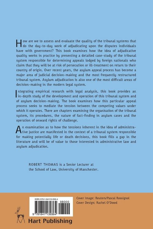 Produktbild: Administrative Justice and Asylum Appeals
