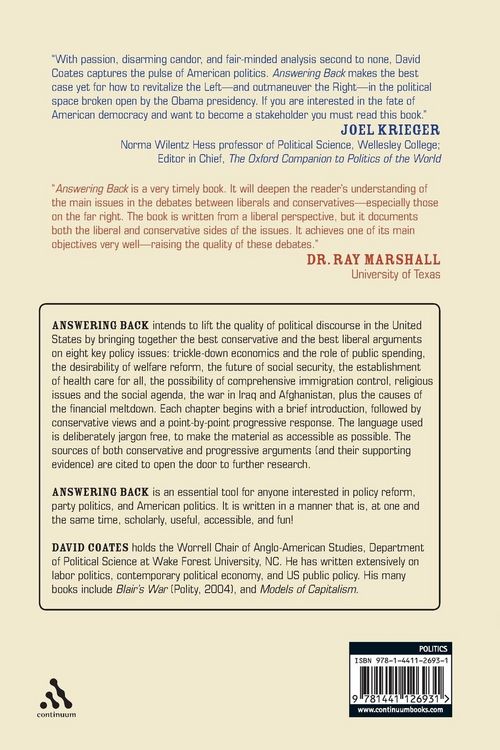 Produktbild: Answering Back