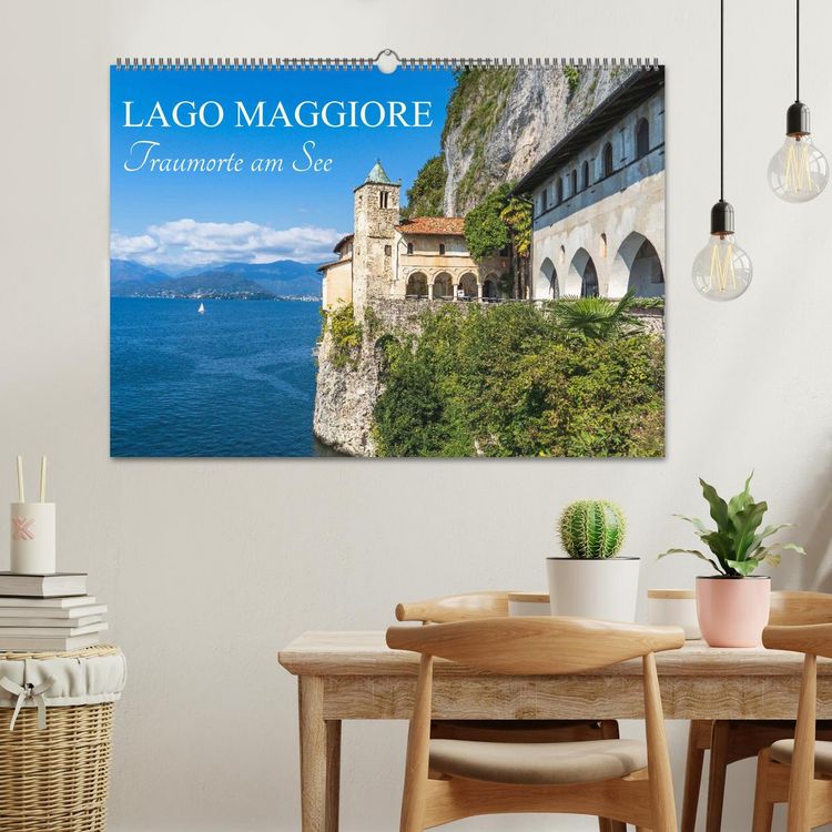 Produktbild: Lago Maggiore - Traumorte am See (Wandkalender 2026 DIN A2 quer), CALVENDO Monatskalender