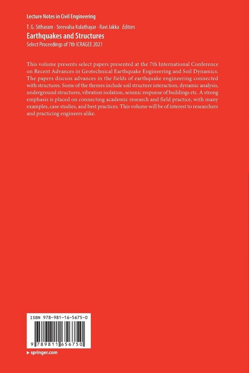 Produktbild: Earthquakes and Structures