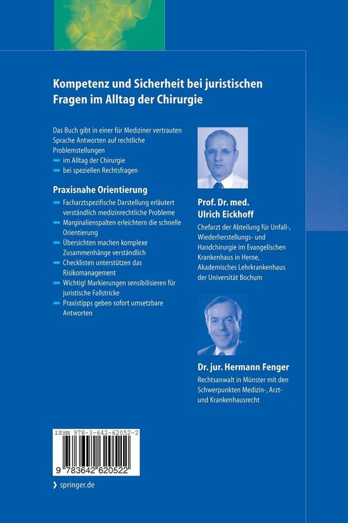 Produktbild: Chirurgie und Recht