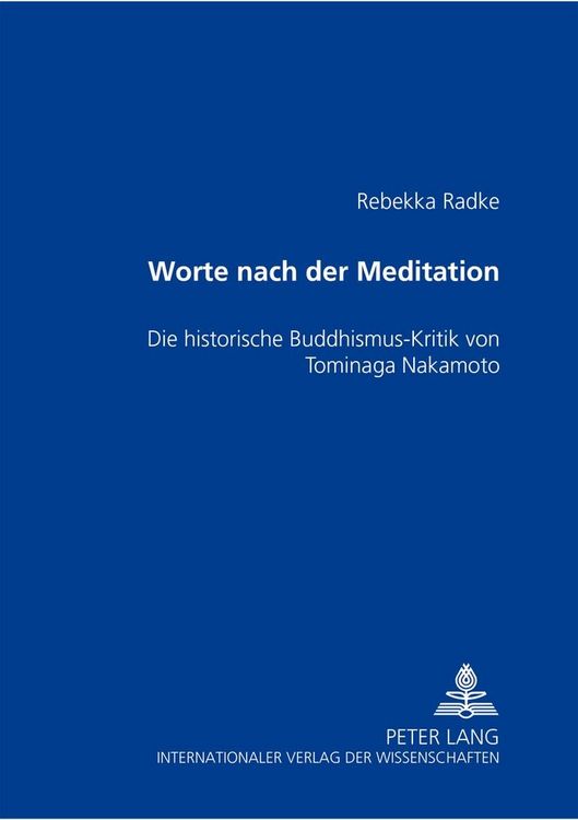 Produktbild: &laquo;Worte nach der Meditation&raquo;