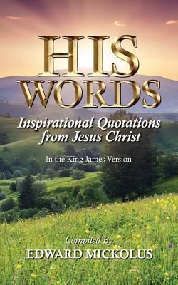 Produktbild: His Words: Inspirational Quotations from Jesus Christ