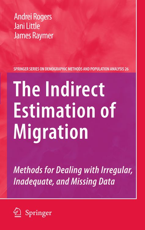 Produktbild: The Indirect Estimation of Migration