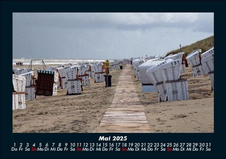 Produktbild: Nordsee 2025 Fotokalender DIN A5