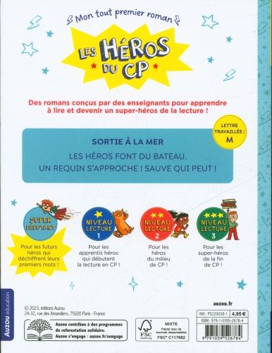Produktbild: Les h&eacute;ros du CP. Sortie &agrave; la mer : super d&eacute;butant