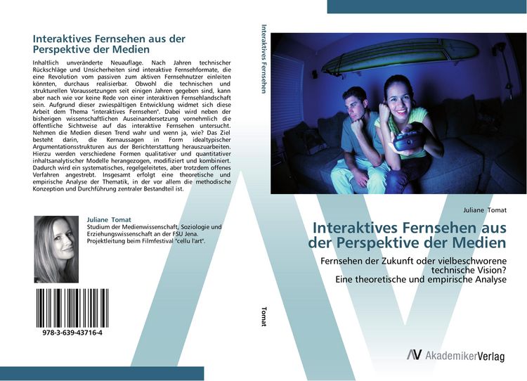 Produktbild: Interaktives Fernsehen aus der Perspektive der Medien