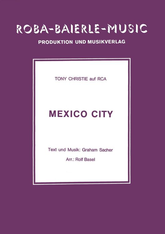 Produktbild: Mexico City