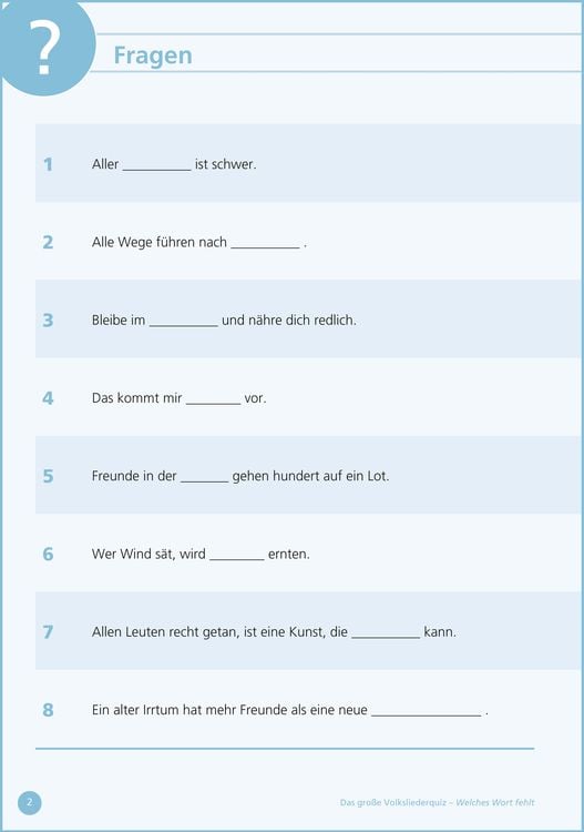 Produktbild: Welches Wort fehlt?
