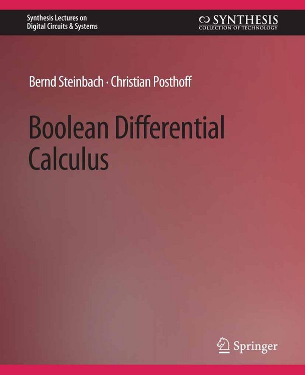 Produktbild: Boolean Differential Calculus