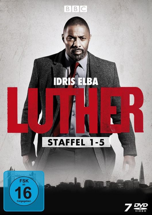 Produktbild: Luther - Die komplette Serie (Staffel 1-5) LTD. [7 DVDs]