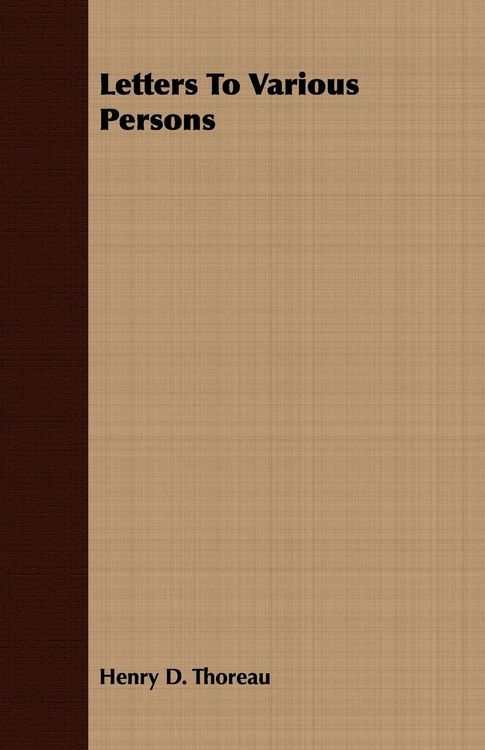 Produktbild: Letters To Various Persons