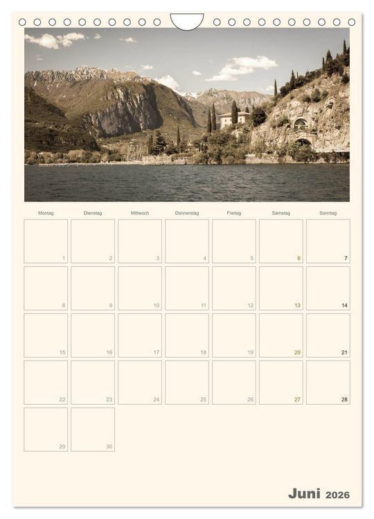 Produktbild: Der Gardasee im Norden 2026 (Wandkalender 2026 DIN A4 hoch), CALVENDO Monatskalender