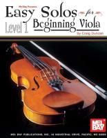 Produktbild: Easy Solos for Beginning Viola, Level 1