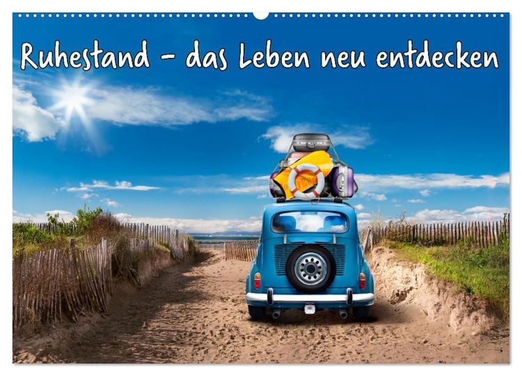 Produktbild: Ruhestand - das Leben neu entdecken (Wandkalender 2026 DIN A2 quer), CALVENDO Monatskalender