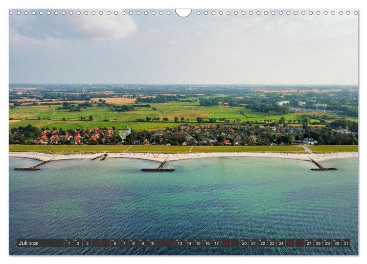 Produktbild: Brasilien Strand - Aufnahmen aus der Luft (Wandkalender 2026 DIN A3 quer), CALVENDO Monatskalender