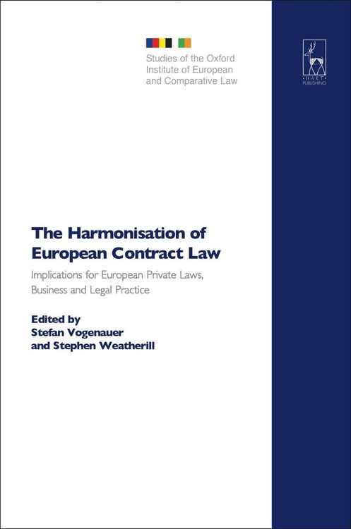 Produktbild: The Harmonisation of European Contract Law