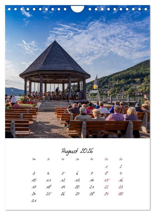Produktbild: Tegernsee - Im Herz der Natur (Wandkalender 2026 DIN A4 hoch), CALVENDO Monatskalender