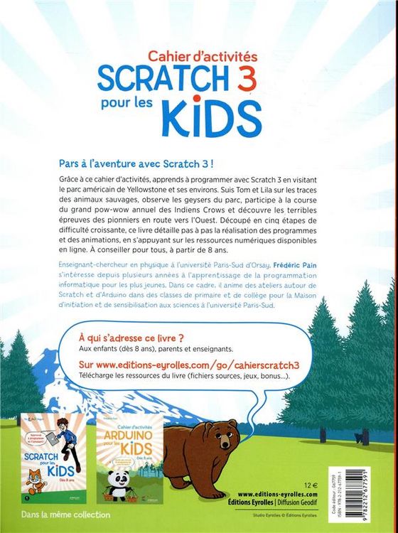 Produktbild: Cahier d'activites scratch 3 pour